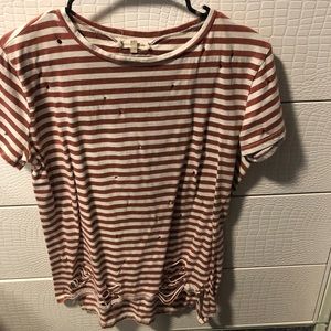 Shredded Gilded Intent top